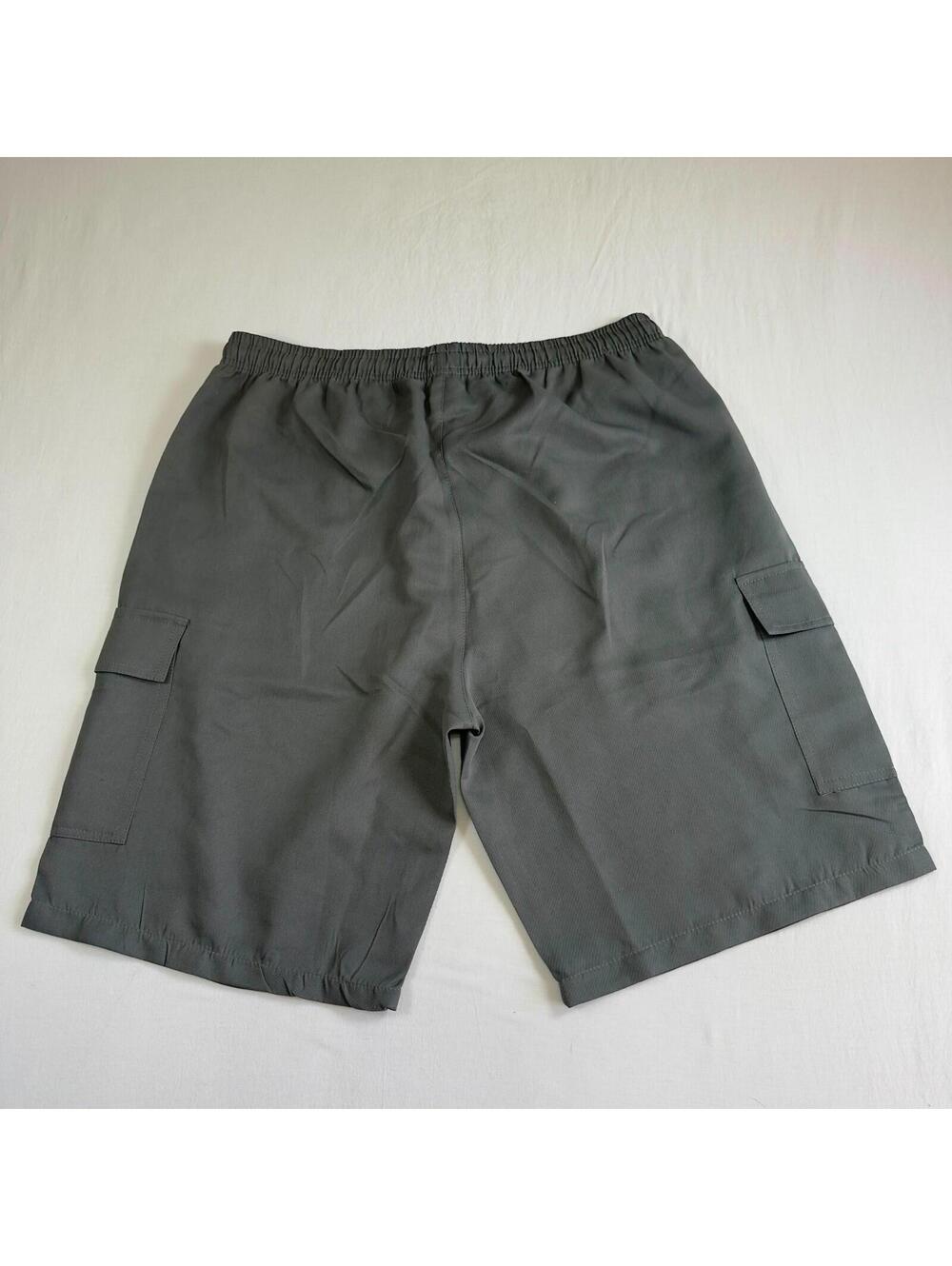 Urban Heritage Chinos Gray Shorts Mens 38 High Rise Zipper fly